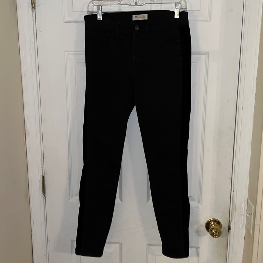 Madewell Black High Rise Skinny Jeans 29